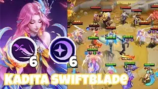 I tried Kadita with Swiftblade synergy... | Magic Chess: GO GO