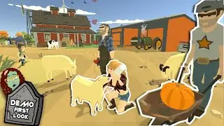 Harvest Days Demo: First Look | I get cloned and smacked by doors alot..