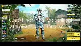 Ghost has new voicelines at CODM Season 2 2022!