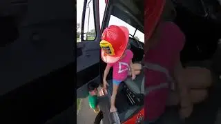 Firefighter POV  Giving Kids a Fire Truck Tour