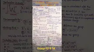 P-BLOCK Class- 11th One Shot ||Group 13 & 14 || Short Notes || NEET 2025 || #neet#motivation#p-block
