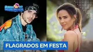 Fiuk &eacute; flagrado trocando carinhos com Wanessa Camargo em festa
