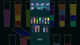 Level 592 Solution. Water sort puzzle. (Guru puzzle games)
