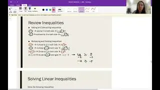 Solving Linear Inequalities