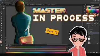 MASTER IN RROCESS | Master Teaser look | Digital Drawing (part 1) | Thalapathy Vijay | Anirudh Music