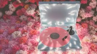 Dreamy Pink Vinyl Ambience 💗🌸 | Cozy Valentine’s Lo-Fi Calm for Relaxing & Studying (3 Hours) No Ads