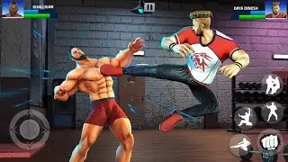 Gym Fighting Game - BodyBuilder Trainer Fight Pro Gameplay @DroidGameplaysTV