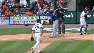 2012/09/27 Fister's nine K's sets AL record