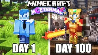 I Spent 100 Days in MC Eternal 2