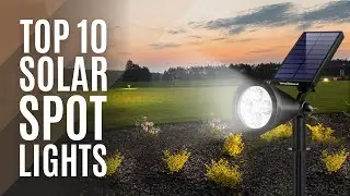 Top 10: Best Solar Spot Lights of 2022 / Outdoor Solar Landscape Spotlights, Solar Garden Lights