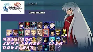 MOD TEXTURE JUMP FORCE  - GAME DISSIDIA 012 FINAL FANTASY  PPSSPP