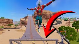 Giant Car Jump At Classified Canyon Explained In Fortnite Chapter 7! MYTHIC WEAPON 