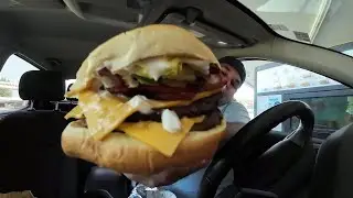 Sonic Drive-in Super Sonic Bacon Double Cheeseburger review