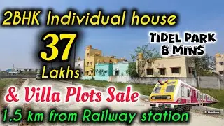 🏡2bhk individual house 37 lakhs & Villa Plots Sale Near Railway Station Just 1.5km