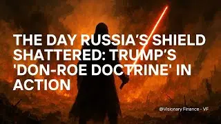 The Day Russia&rsquo;s Shield Shattered: Trump&rsquo;s 'Don-roe Doctrine' in Action 🇺🇸⚓