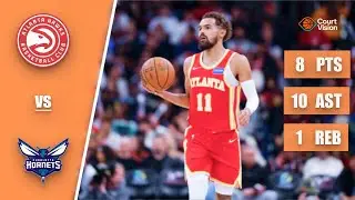 Trae Young - 8 Points, 10 Assists, 1 Rebound vs Hornets - 2025-26 Regular Season