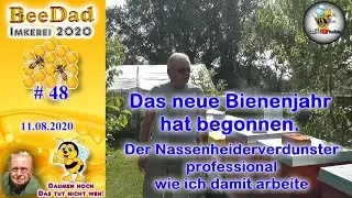 Der Nassenheiderverdunster professional in der Anwendung Imkerei und Bienen 2020 #48