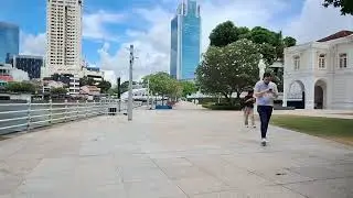 Discovering Singapore by Bike | Asian Civilisations Museum to Robertson Quay | Handlebar View