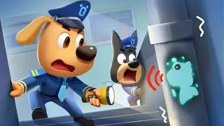 Strange Sound Underground | Police Cartoon | Cartoon for Kids | Sheriff Labrador | BabyBus