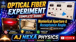 DIY Optical Fiber to Measure NA& Acceptance Angle Step-by-Step🔬✨#Numerical Aperture#Opticalfiber#AA&deg;
