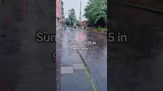 Nothing beats the weather in germany...