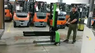 Innolift - transportable forklift demo