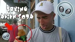 TRYING ALIEN SODA?! - ROCKET FIZZ