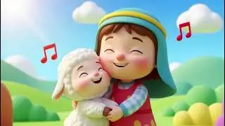 Mary has a little lamb kids nursery rhymes