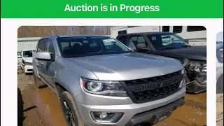 Wrecked 2019 Chevy Colorado Copart Rebuild EP.1 We WON The Auction