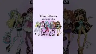 Group costume idea #halloween #halloweencostume #monsterhigh #costume #costumes