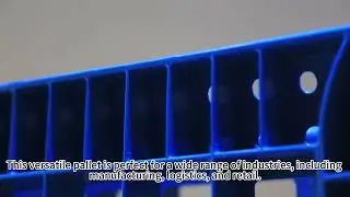 Rack durable logistic plastic pallets