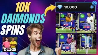SPENDING 10,000 DAIMONDS FOR MESSI 88 & RONALDO 88 | DLS CHAMPIONS EVENT