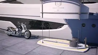 Lauge Jensen Motor Cycle Tender on Dominator 29M Avantgarde