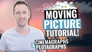 Как создавать движущиеся изображения на телефоне! (Урок по Plotagraph и Cinemagraph)