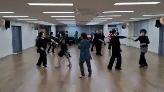 시니어라이프쑈/라틴 댄스  자이브 (Jive)/14주차/도봉1동 주민센터/지도 김연금선생님/
