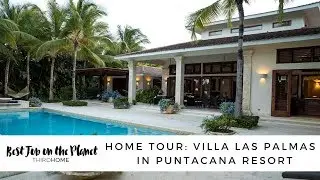 Tour of a luxury villa in Puntacana Resort