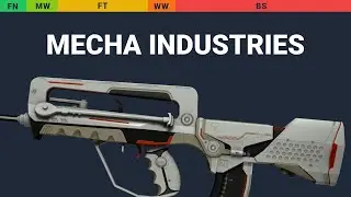 FAMAS Mecha Industries - Skin Float And Wear Preview