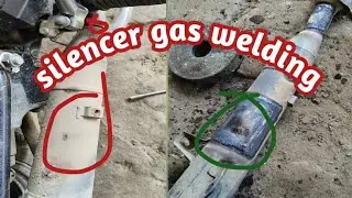 Silencer gas welding/bike silencer gas welding/@khalu gas welding