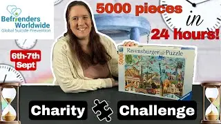 I have a crazy plan! 5000 pieces in 24 hours for charity - can I do it?