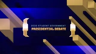 2020 Student Government Presidential Debate
