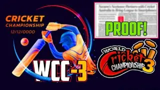 OMG Wcc3 Finally Launched For Android | Wcc3 Finally  Launching For Android With Proof | Finally Con