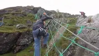 Via Ferrata - Honister slate mine