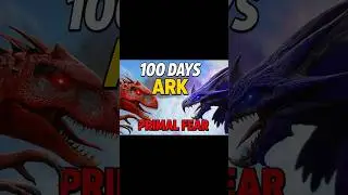 I Spent 100 Days in Primal Fear Ark... Here's What Happened  #ark #arkprimalfear #shorts