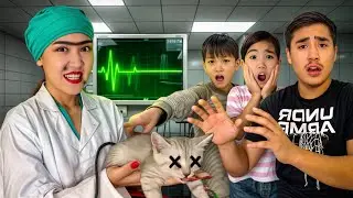 ЗЛОЙ ДОКТОР МЫШЫҚТЫ өлтірді😰💔(аликош пен козаймды талдырып кетіп қалды😱)