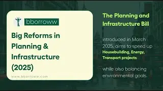 Big Reforms in Planning & Infrastructure (2025)