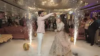 Reception teaser + couple dance performance 🎭