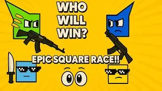 THE MOST EPIC Square Races 2!! 