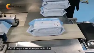 Wet Wipes Factory - Automatic Wet Tissue Production Line Made by SUNY Group