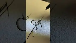 How to sign the letter Y? #signature #viralvideo