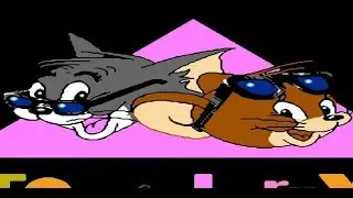 Tom & Jerry Game For Kids from 90' 8 bit Console NES Gameplay